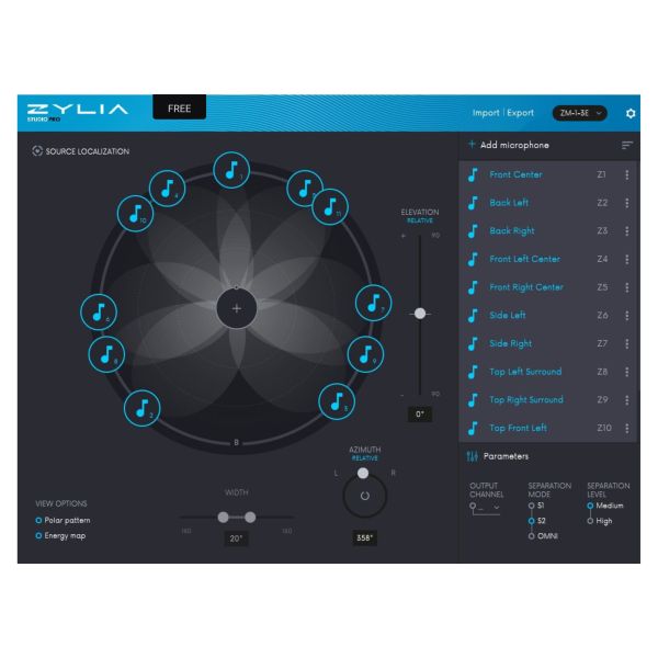 ZYLIA PRO Have It All! - 3rd Order Ambisonics Microphone